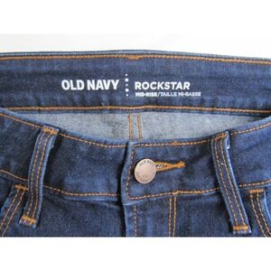 Old Navy Jeans Rockstar Mid Rise Skinny Women's Size 4